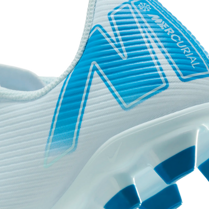 Nike Vapor 16 Club FG/MG FQ8286-400 Scarpa Calcio Junior Blu Glaciale