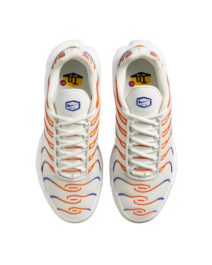 Nike scarpa sneakers Air Max Plus Tn da donna DZ3670 103 bianco-blu-arancio