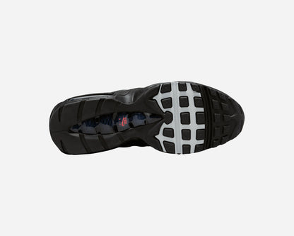 Nike scarpa sneakers da uomo Air Max 95 Essential DM0011 007 nero-rosso-antracite