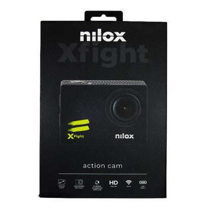 Nilox Action Cam XFight 1080P Unterwasserkamera FHD Schwarz