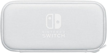 Nintendo Switch Lite Schutzhüllen-Set Weiß + Displayschutzfolie