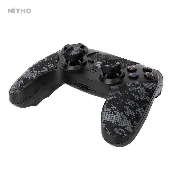 Nitho Controller PS4 PS3 PC Windows Gamepad Pad Wireless Adonis Camouflage USB