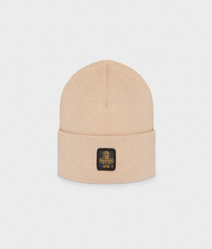 RefrigiWear Clark Hat B31918 MA9083 A00140 Unisex Beige - Berretto in Maglia