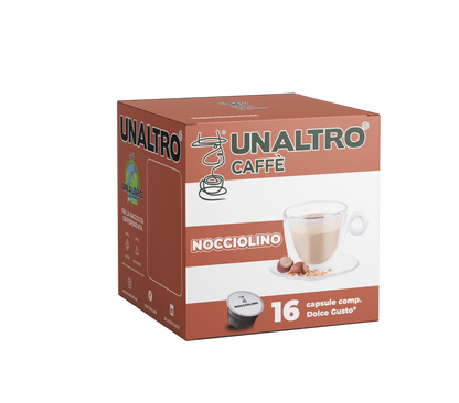 16 CAPSULE DOLCE GUSTO® UNALTRO CAFFE MISCELA NOCCIOLINO.