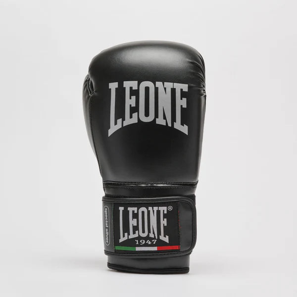 Leone Guanti Boxe Thunder GN383 Nero 12 oz – Guanti unisex, protezione, allenamento, imbottitura tecnica