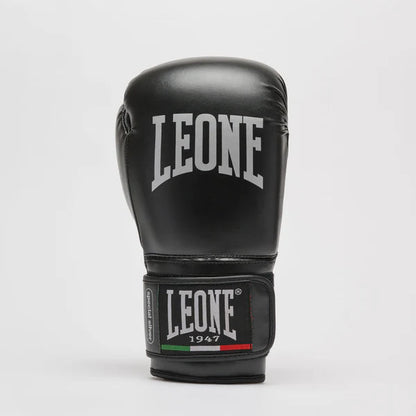 Leone Guanti Boxe Thunder GN383 Nero 12 oz – Guanti unisex, protezione, allenamento, imbottitura tecnica