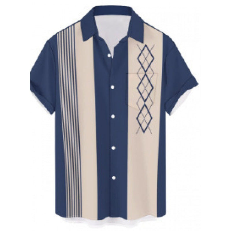 Men's Fashion Trendy Shirt 3D Digital Printing