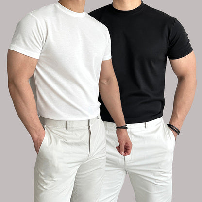 Herren Sport T-Shirt Schlicht