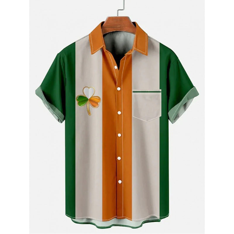 Men's Fashion Trendy Shirt 3D Digital Printing