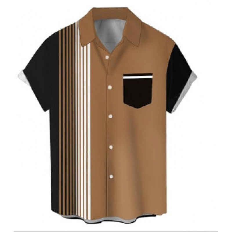 Men's Fashion Trendy Shirt 3D Digital Printing