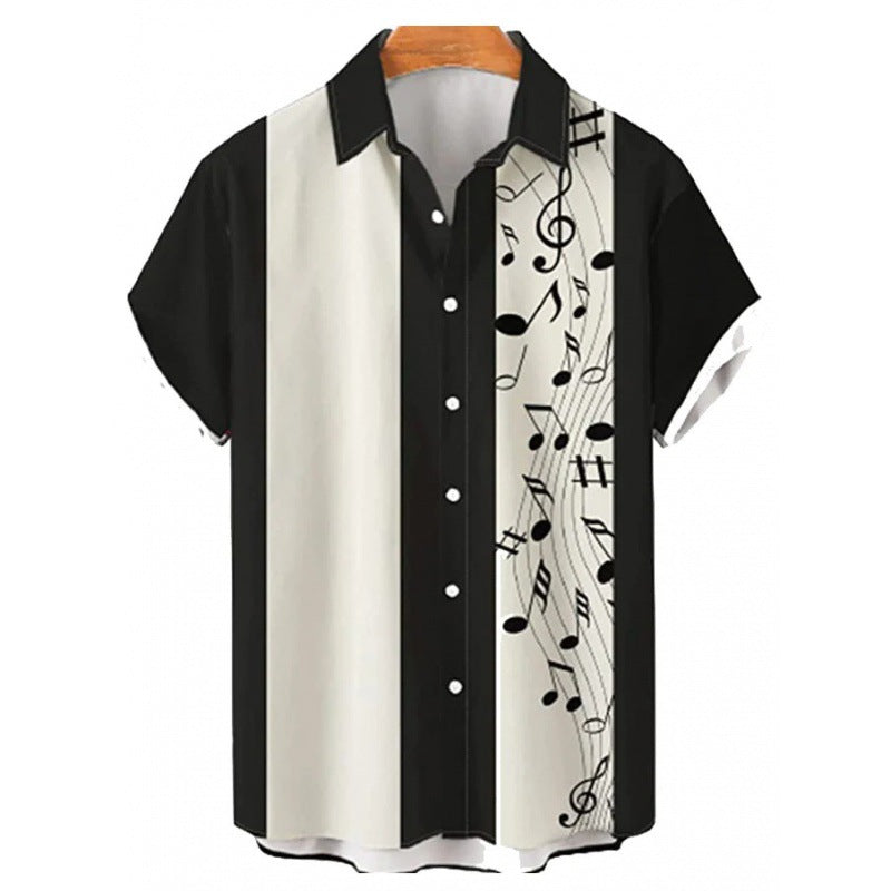 Men's Fashion Trendy Shirt 3D Digital Printing