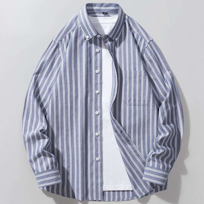 Oxford-Herrenhemd gestreift - Old Money®