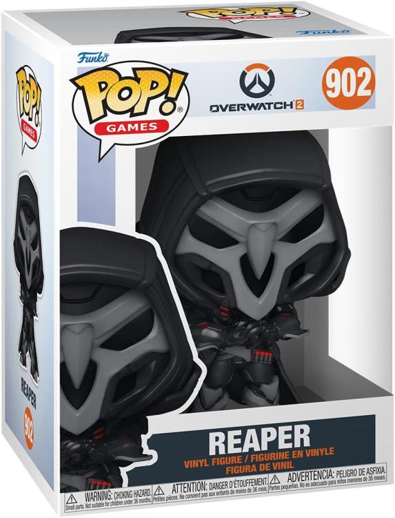 Funko Pop! Games - Overwatch 2 - (902) Reaper - Vinylfigur Videospiel 9cm