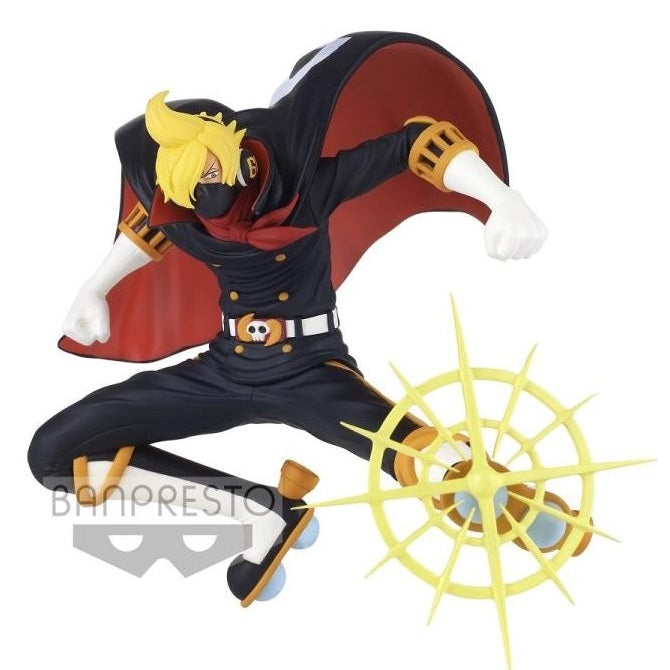 BANPRESTO ONE PIECE BATTLE RECORD COLLECTION (SANJI OSOBA MASK) FIGUR PVC 13CM