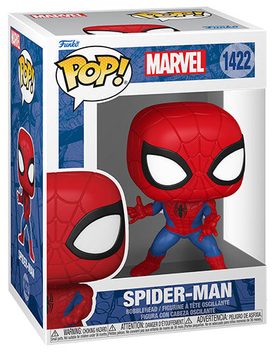 Funko Pop! Marvel New Classic Spider-Man – (1422) Spider Man Vinyl Figur 9cm