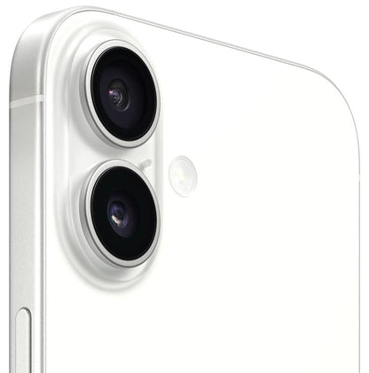 APPLE IPHONE 16 128GB  OLED 6.1" WHITE BIANCO EU MYE93SX/A - 12MP DUAL ESIM 5G