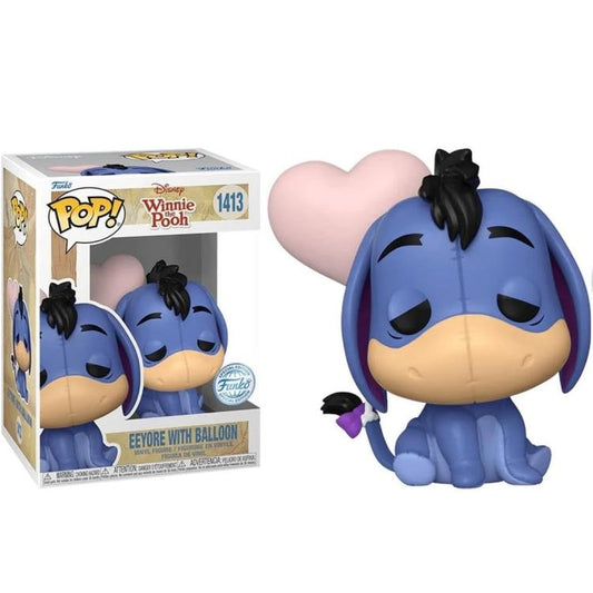 Funko Pop! Disney Winnie Puuh – (1413) I-Aah mit Herzballon Special Edition 9cm