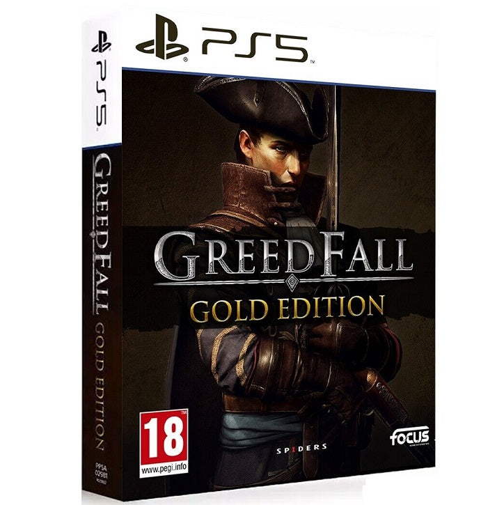 Greedfall Gold Edition PS5 Spiel Pal Italienisch Playstation 5 Videospiel Neu