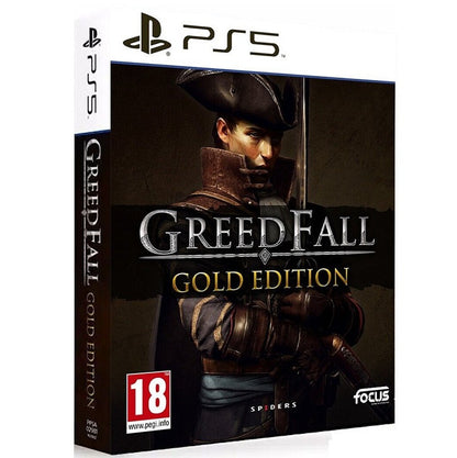Greedfall Gold Edition PS5 Spiel Pal Italienisch Playstation 5 Videospiel Neu