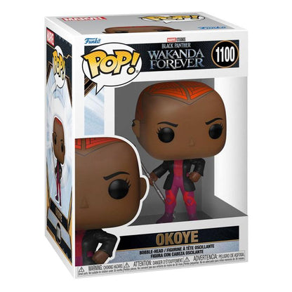 Funko Pop Marvel Black Panther Wakanda Forever – Okoye (1100) Vinyl-Figur für Mädchen