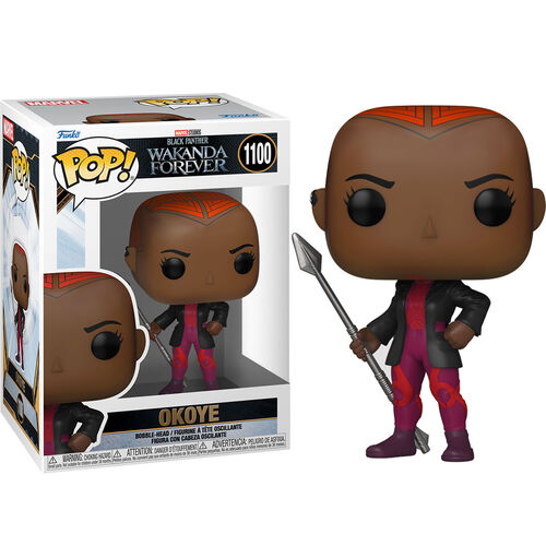 Funko Pop Marvel Black Panther Wakanda Forever – Okoye (1100) Vinyl-Figur für Mädchen