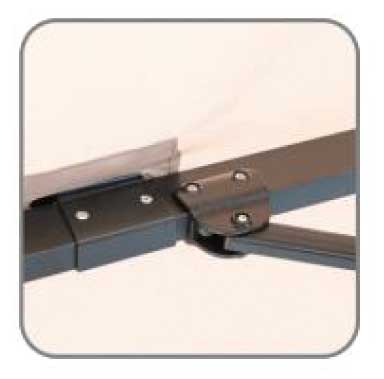Ampelschirm Deluxe 4x4 m – Drehbares Aluminiumgestell, 250g Tuch Taupe