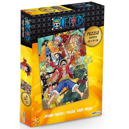 Puzzle 1000 Teile One Piece Strohhutbande Puzzle Anime Cartoon One Piece