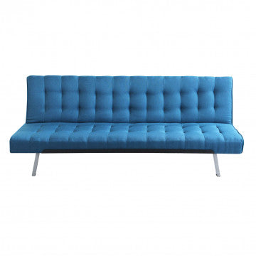 Divano Letto con Struttura in Metallo e Legno in due colori