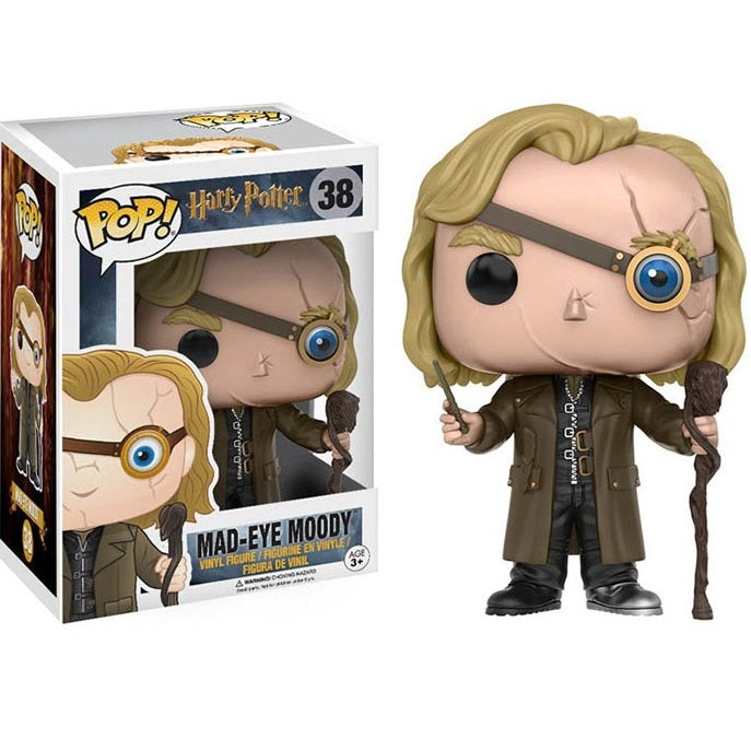 Funko Pop ! Movies Harry Potter - (38) Malocchio Moody Alastor Figure Stregone