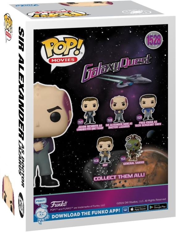 Funko Pop! Movies Galaxy Quest - (1528) - Sir Alexander alias Doctor Lazarus 9cm