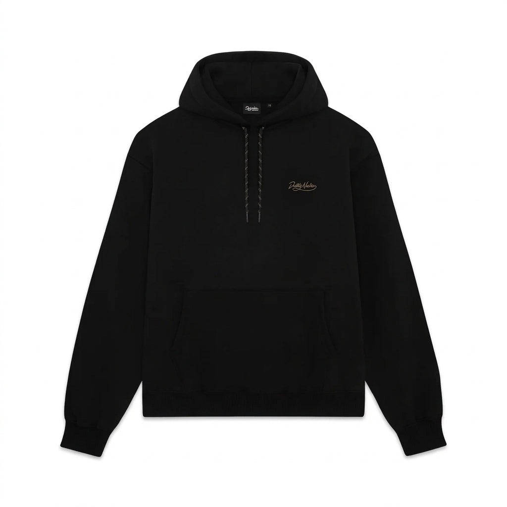 Dolly Noire felpa con cappuccio da uomo Sette di Spade - Napoletane Hoodie SW1363-GQ-01 nera