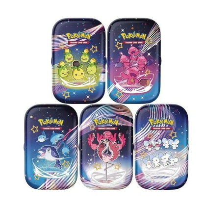 Pokemon Mini Tin: Destino Di Paldea Box Sigillato 10 Pz Gcc Card Game Tgc Nuovo