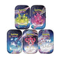 Pokemon Paldea's Destiny 5-Mini Tin Collection Set GCC TCG Italian New