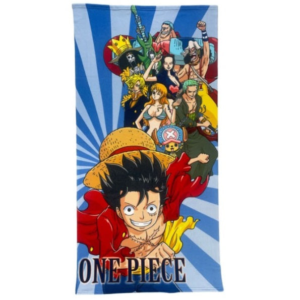 Strandtuch One Piece Crew Luffy Strandtuch Mikrofaser Strandtuch 140x70cm