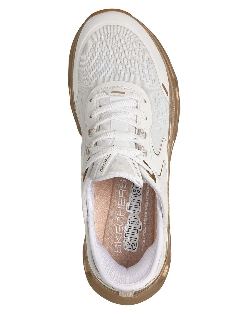 Skechers sneakers donna Slip-ins: Glide-Step Altus - Starlight Shine 150514/WGD bianco