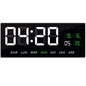 Digital LED Wall Clock Date Alarm Temperature Calendar 36X16