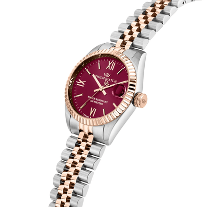Philip Watch Caribe Rot Damenuhr Quarz – Anspruchsvoller Stil R8253597659