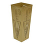 Iron Umbrella Stand Designer Umbrella Holder Stand with Drip Tray Gold