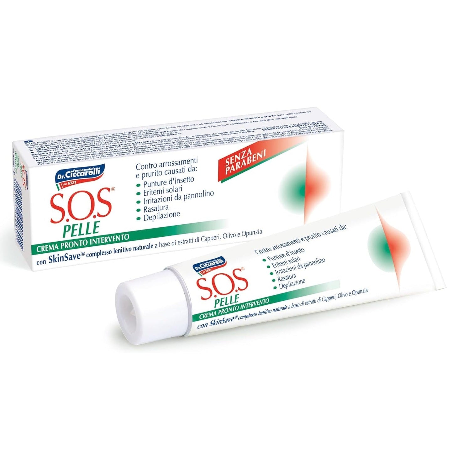 S.O.S Dr. Ciccarelli Pronto Intervento Creme 25ml Made in Italy Dermatologisch