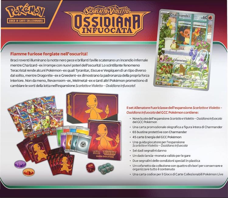 Pokémon Obsidianflammen Top-Trainer-Box Sammelkartenspiel Deutsch