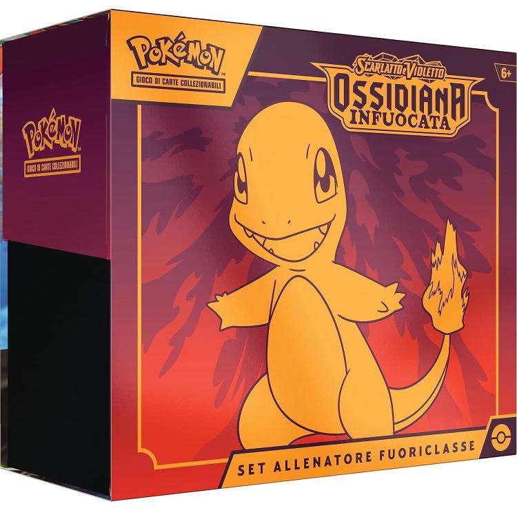 Pokémon Obsidianflammen Top-Trainer-Box Sammelkartenspiel Deutsch