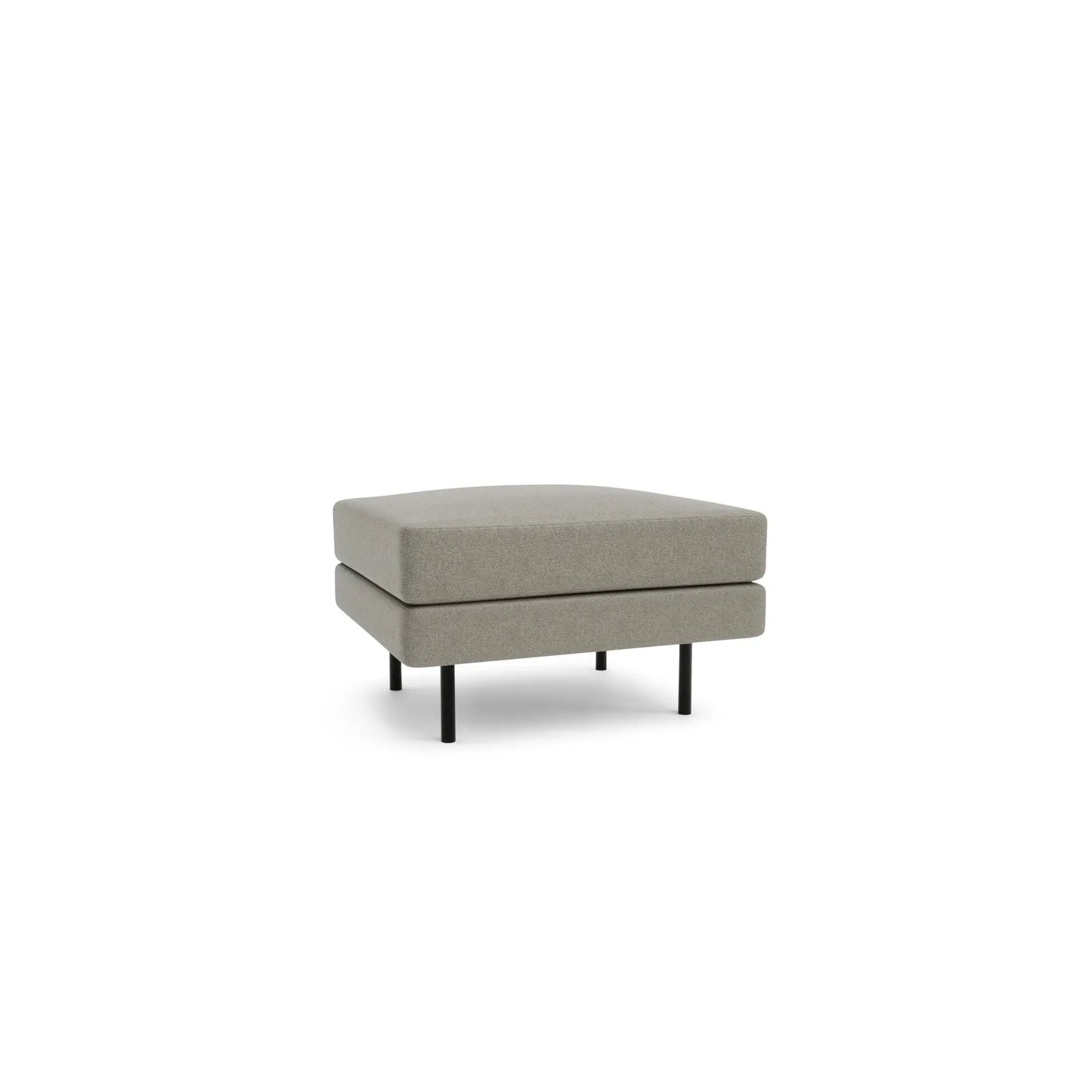 Polsterhocker CHELSEA - Taupe