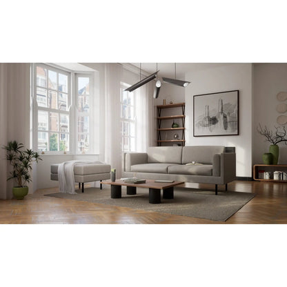 Polsterhocker CHELSEA - Taupe