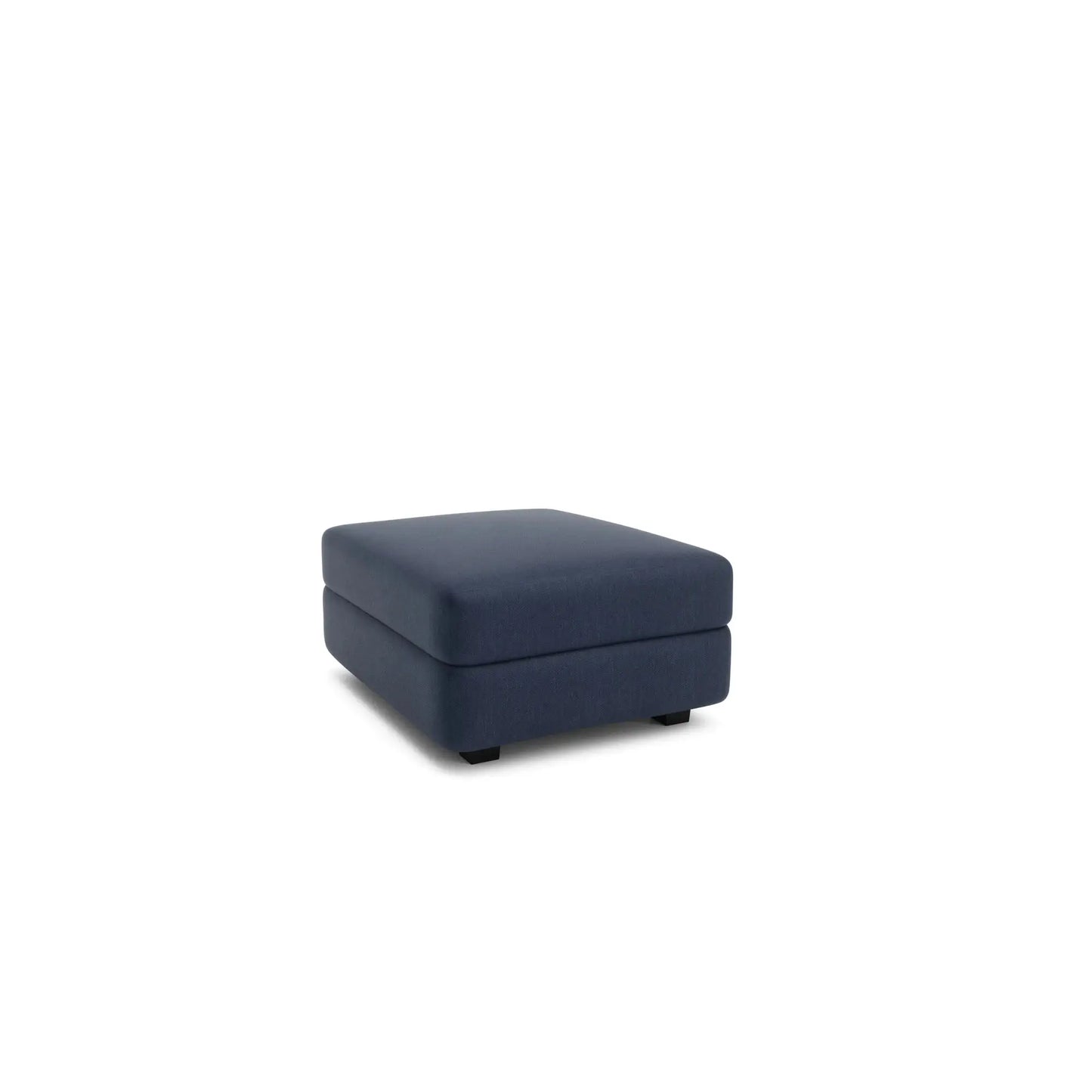 Divano Modulare GRACIA - Modulo Pouf Blu Scuro