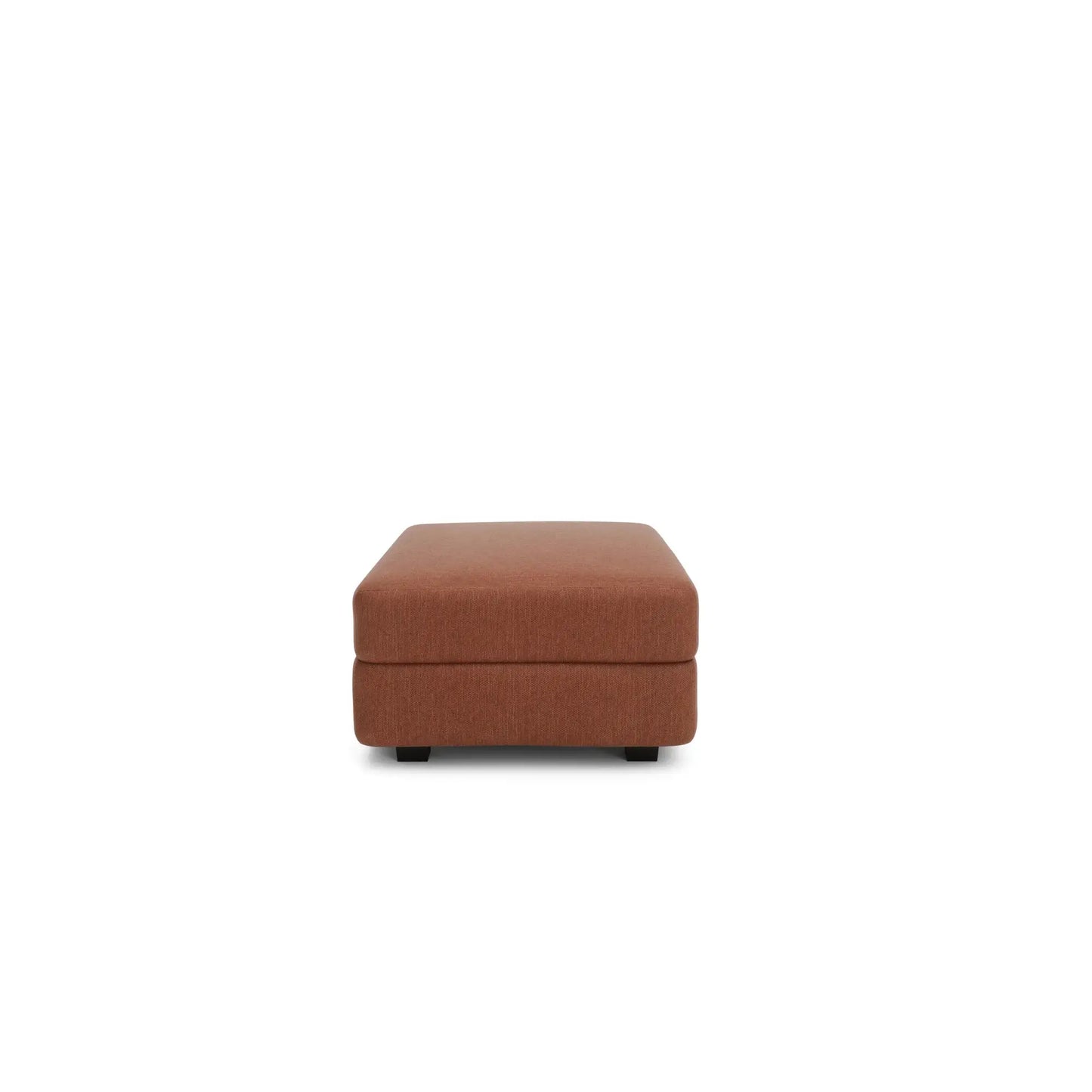 Modulares Sofa GRACIA – Hocker-Modul Terrakotta