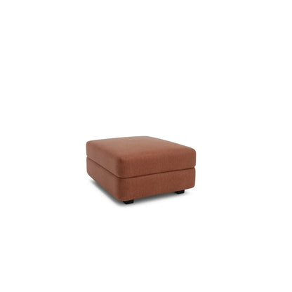 Modulares Sofa GRACIA – Hocker-Modul Terrakotta