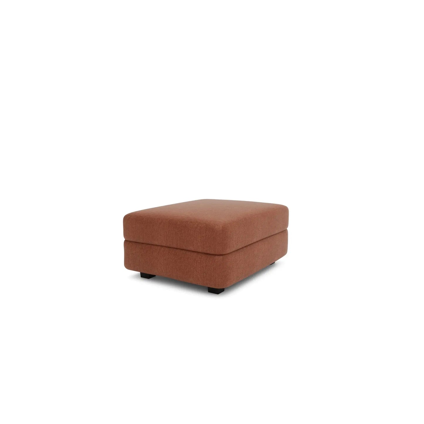 Modulares Sofa GRACIA – Hocker-Modul Terrakotta