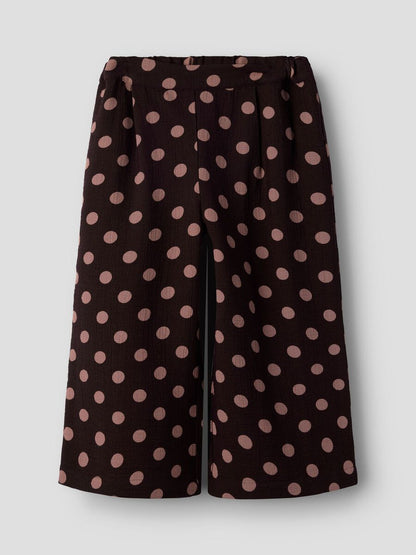 name it pantalone da bimba  NMFNINA WIDE 13259466 marrone