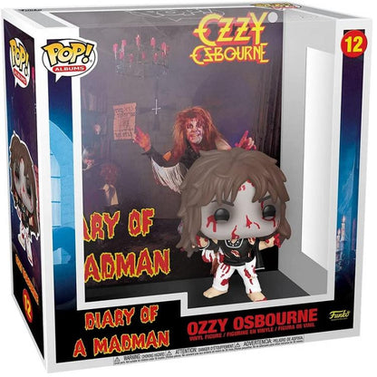 Funko Pop ! Albums Diary Of A Madman - Ozzy Osbourne (12) Vinyl Rocks Figure 9Cm