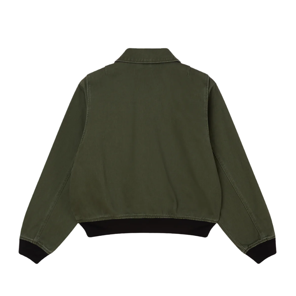 Obey Giubbino Denim Uomo CWU 121800587 Verde